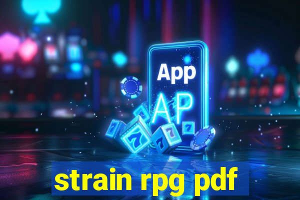 strain rpg pdf